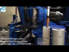 Βιομηχανική έκθεση συγκόλλησης ρομπότ Yaskawa